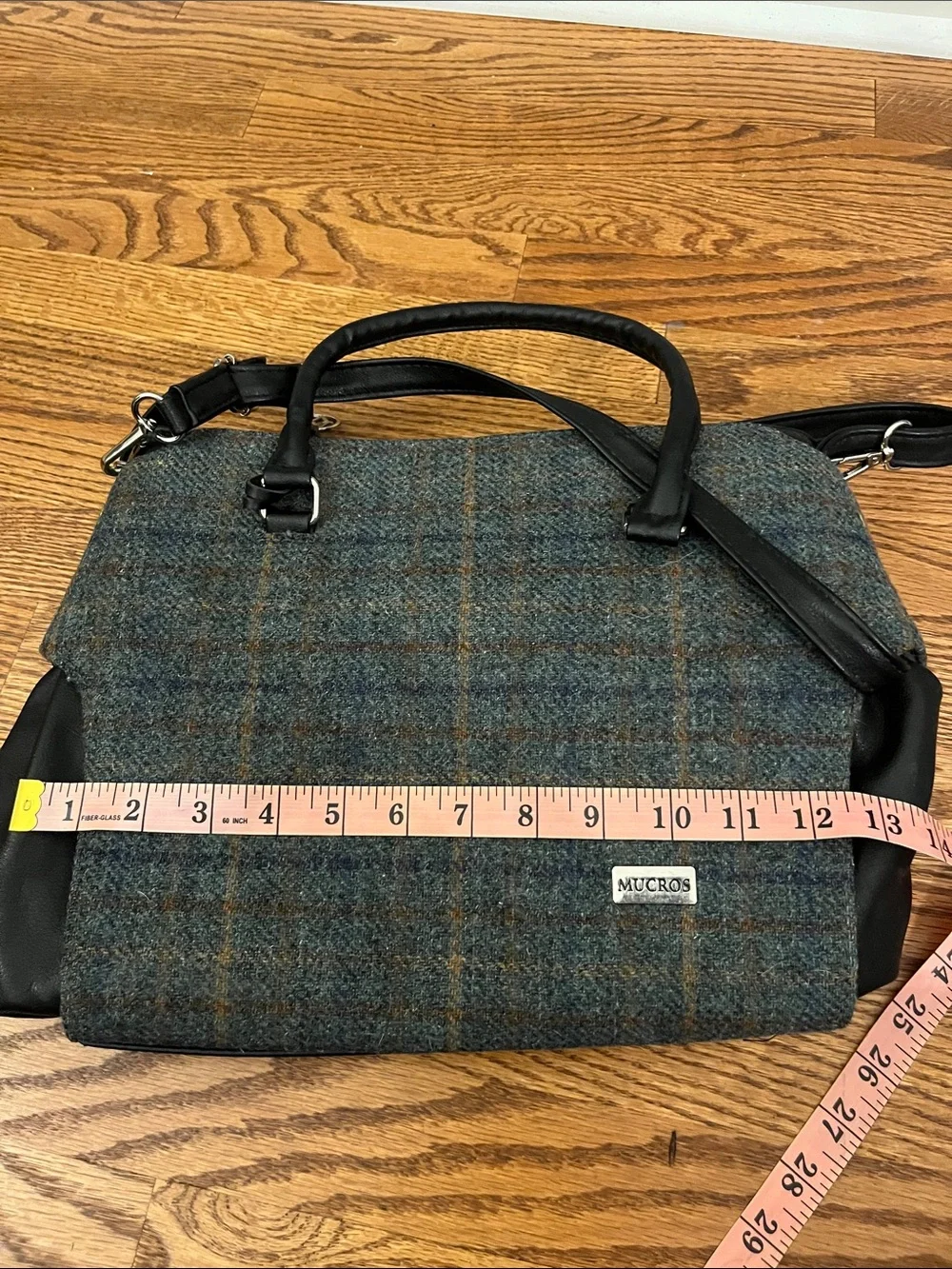 Mucros Tweed Emily Estate Tweed Handbag